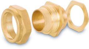 Brass BW Cable Glands BW 2 Parts Cable Glands
