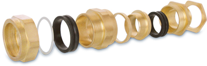 Brass E1W Cable Glands