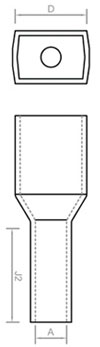 Twin Cord End Terminal Insulated Ferrules 